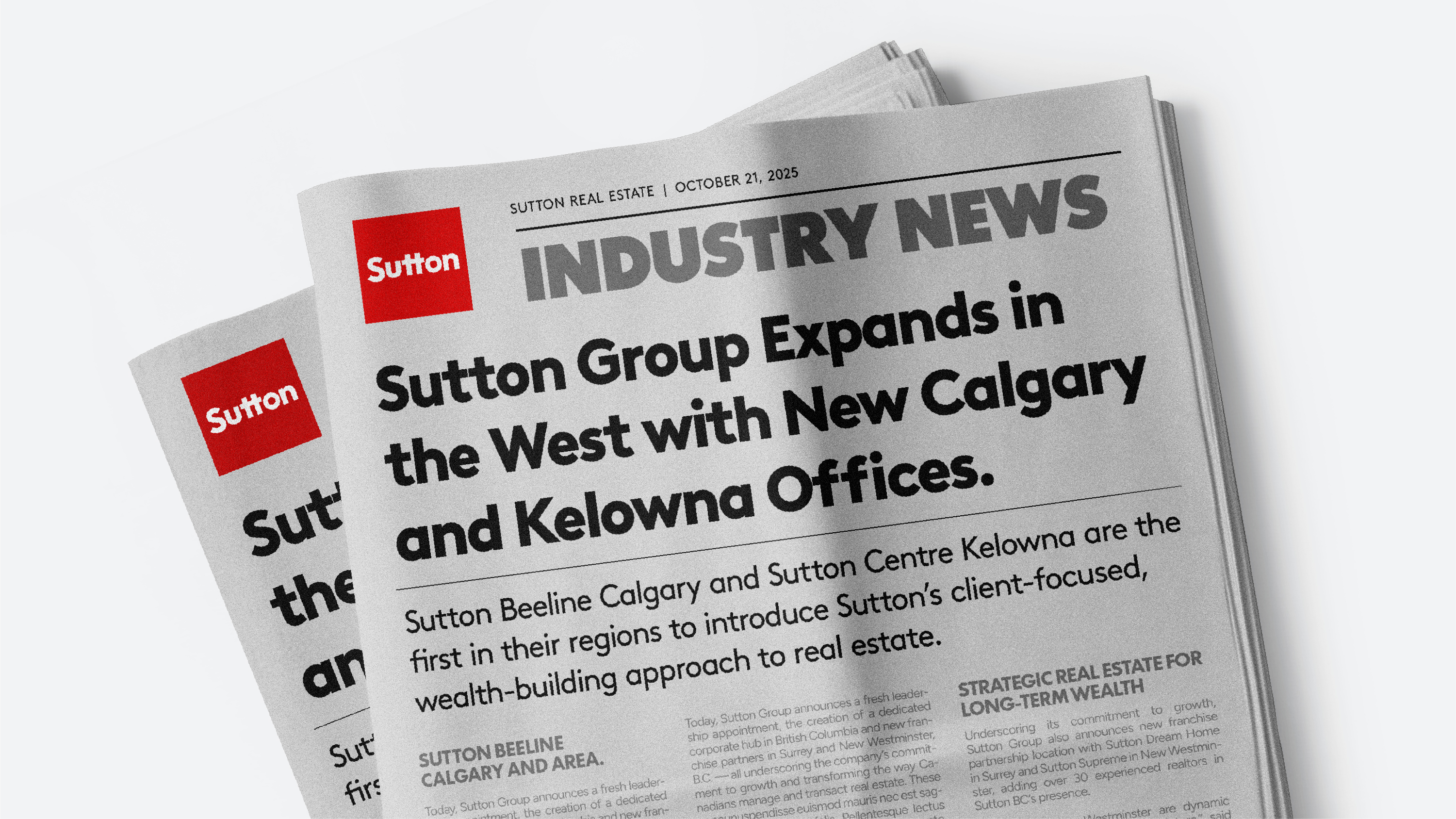 Sutton Group Expands in the West with New Calgary and Kelowna Offices