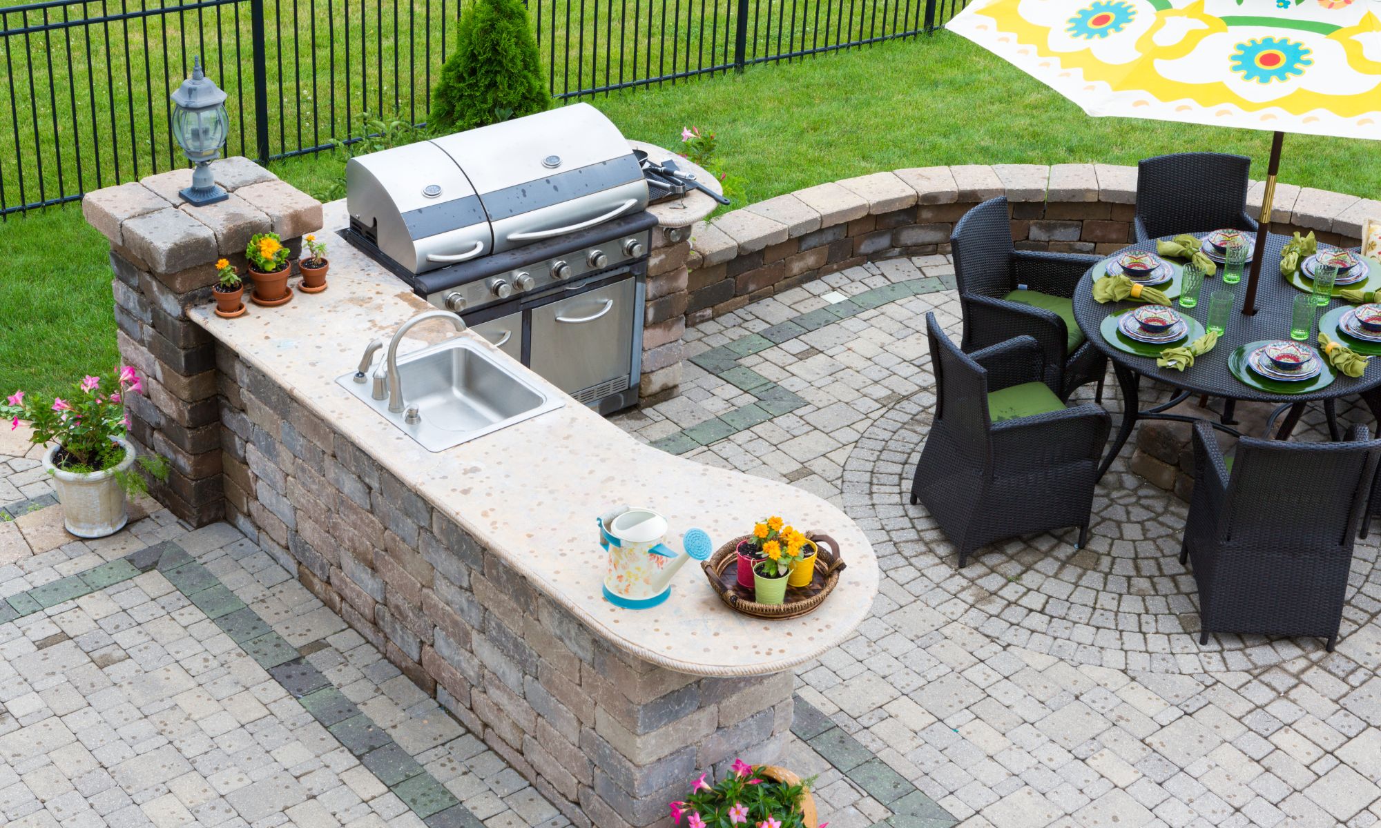 Sizzling Outdoor Kitchens