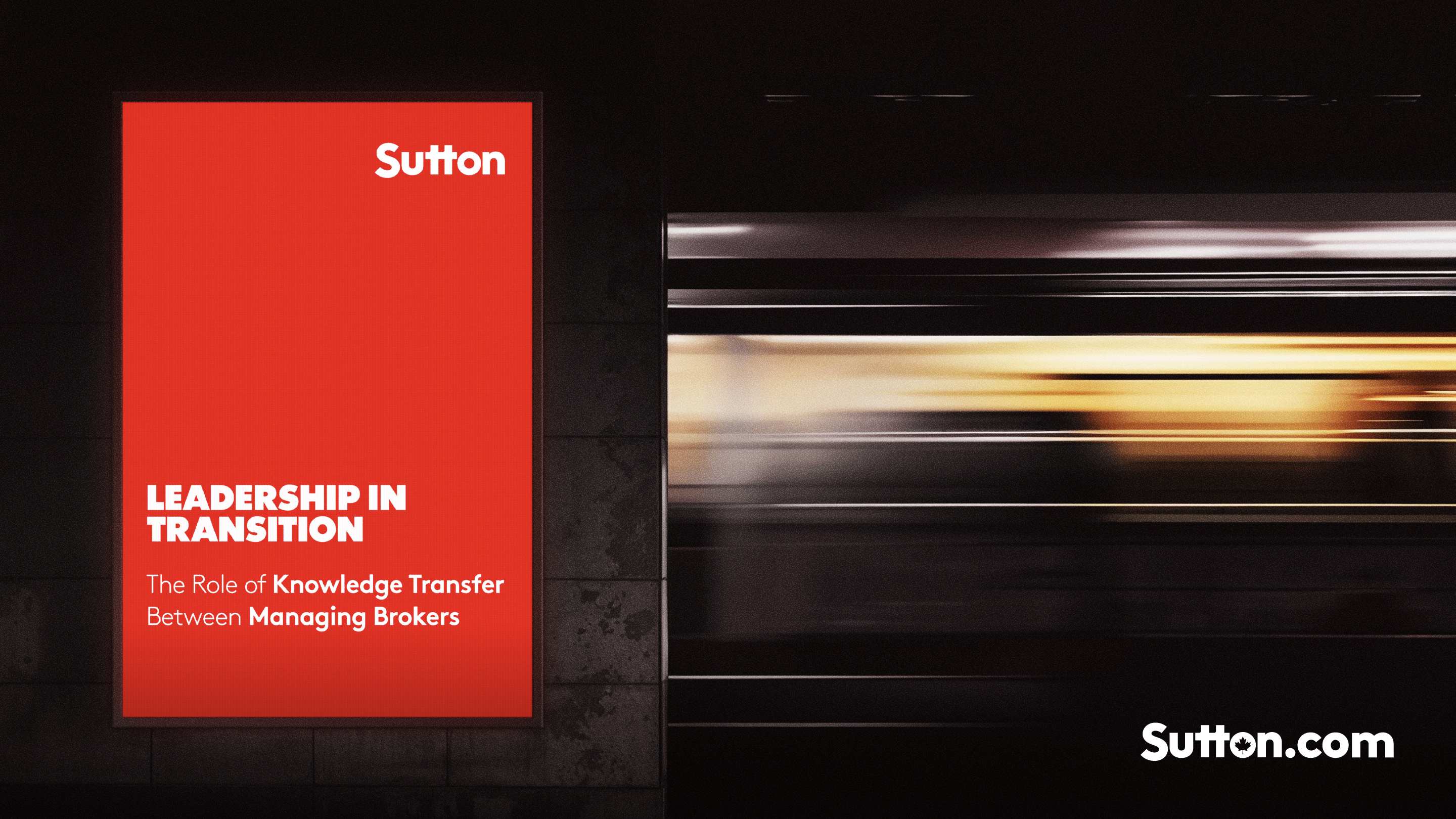 Leadership in Transition: The Role of Knowledge Transfer Between Managing Brokers