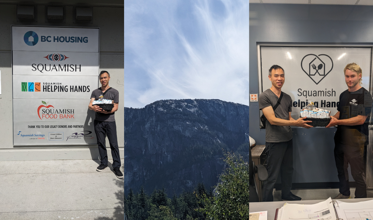 Giving Back in Squamish: Corwin Kwan Supports Squamish Helping Hands